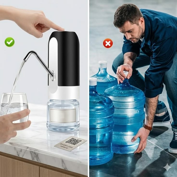 Automatic Electric Water Bottle Pump Dispenser