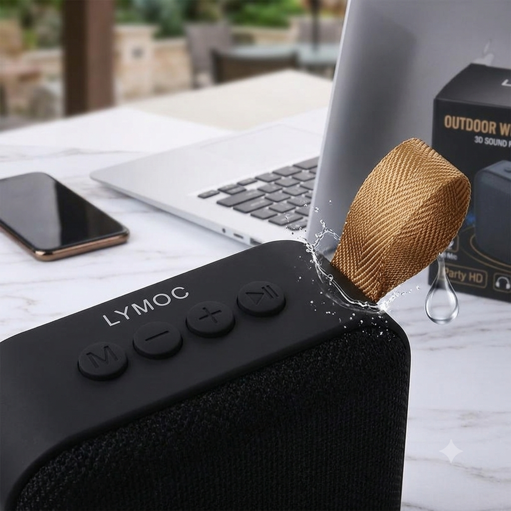T5 Wireless Bluetooth Speaker With Cable