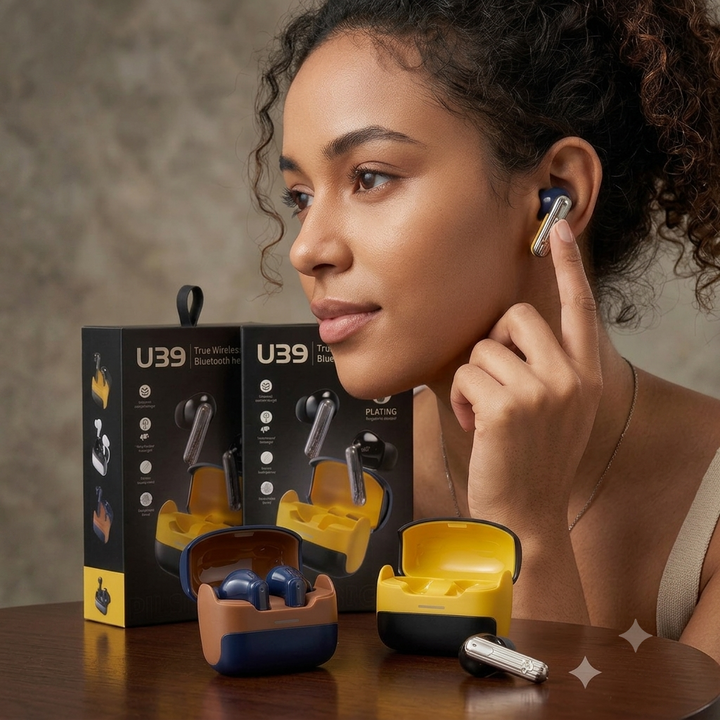 U39 Wireless Bluetooth Earbuds – Deep Bass & HD Sound