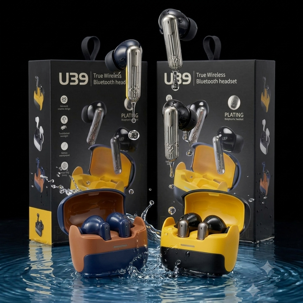 U39 Wireless Bluetooth Earbuds – Deep Bass & HD Sound