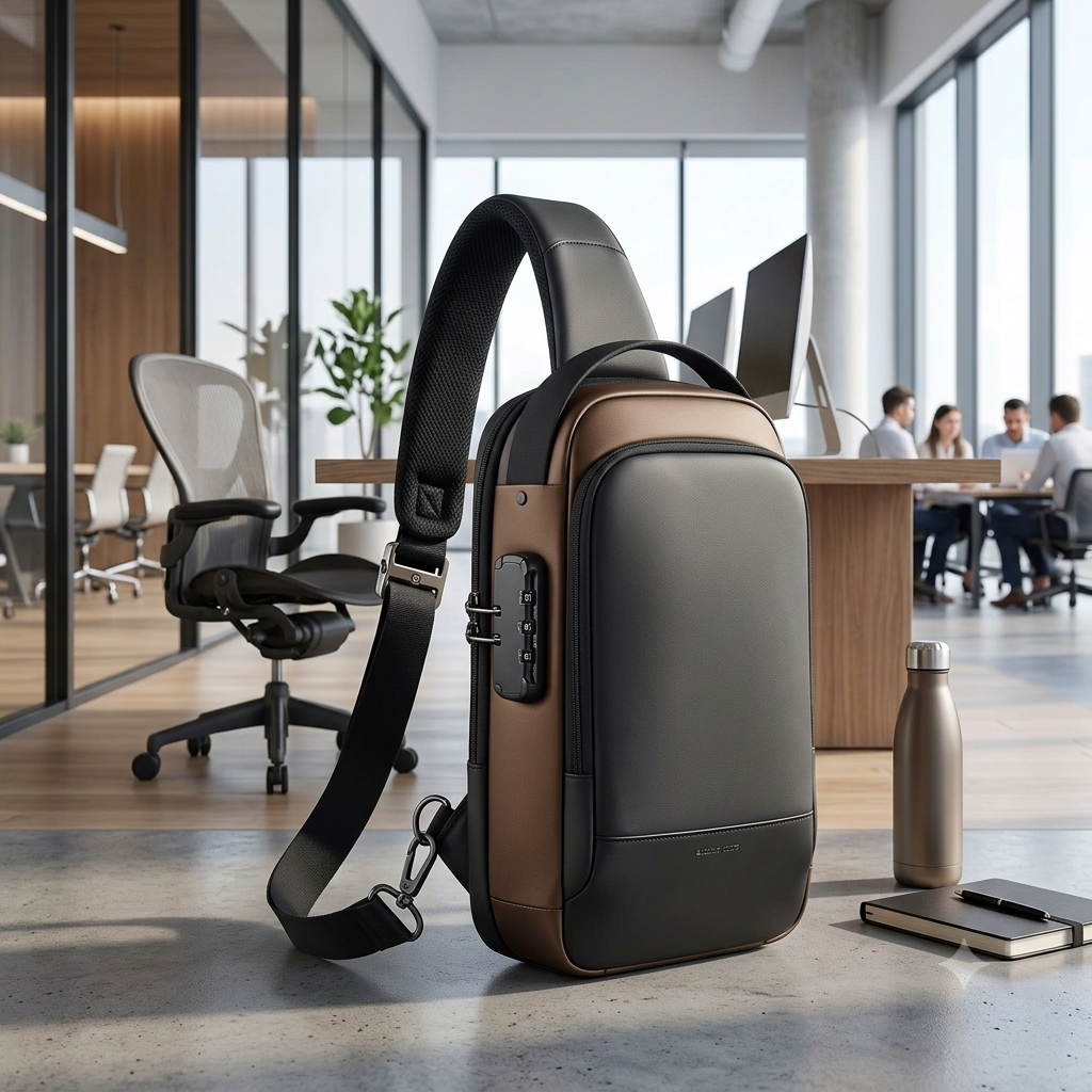 Premium Anti-Theft Sling Bag with Password Lock